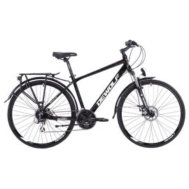 Городской велосипед Dewolf Asphalt 20 28" 2021, Вариант УТ-00263836: Рама: 18 (Рост: 167-177 см), Цвет: черный/белый/серый, изображение  - НаВелосипеде.рф