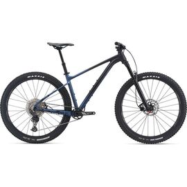 Горный велосипед Giant Fathom 29 2 29" 2021, Вариант УТ-00263842: Рама: M (Рост: 171-180 см), Цвет: Black/Blue Ashes, изображение  - НаВелосипеде.рф
