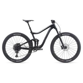 Двухподвесный велосипед Giant Trance Advanced Pro 29 3 29" 2021, Вариант УТ-00263955: Рама: L (Рост: 179-188 см), Цвет: Metallic Black, изображение  - НаВелосипеде.рф