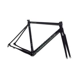 Рама велосипедная Bianchi SPECIALISSIMA CV 2021, XPB27I55SB, Вариант УТ-00263355: Размер: 55 (Рост: 175-180 см), Цвет: BLACK CARBON UD/MERMAID SCALE (черный/зеленый), изображение  - НаВелосипеде.рф