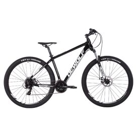 Горный велосипед Dewolf GROW 10 29" 2021, Вариант УТ-00263830: Рама: 18 (Рост: 167-177 см), Цвет: черный/белый, изображение  - НаВелосипеде.рф