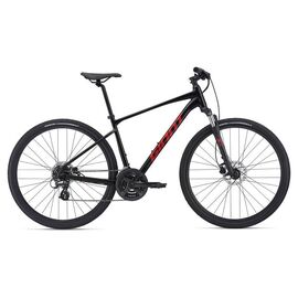Гибридный велосипед Giant Roam 4 Disc 28" 2021, Вариант УТ-00263846: Рама: M (Рост: 170-180 см), Цвет: Black, изображение  - НаВелосипеде.рф
