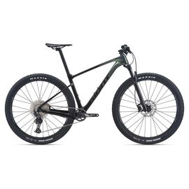 Горный велосипед Giant XTC Advanced 29 3 29" 2021, Вариант УТ-00263959: Рама: L (Рост: 179-188 см), Цвет: Carbon/Balsam Green, изображение  - НаВелосипеде.рф