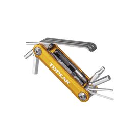 Мультитул велосипедный TOPEAK TUBI 11, 11 функций, MINI TOOL, GOLD, TUB-11GD, изображение  - НаВелосипеде.рф
