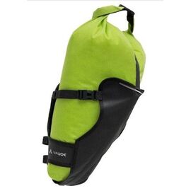 Сумка велосипедная VAUDE Trailsaddle, подседельная, большая, black/green, 12700, изображение  - НаВелосипеде.рф