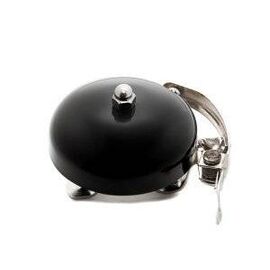 Звонок велосипедный Vinca Sport Vintage, черный металлик, диаметр 53мм, YL 03 black, изображение  - НаВелосипеде.рф