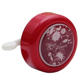 Звонок велосипедный Vinca Sport, рисунок "magic flowers", YL 43 Magic flowers, изображение  - НаВелосипеде.рф