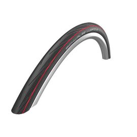 Покрышка велосипедная SCHWALBE TIRES LUGANO,700x25, (25-622), FOLDING, HS471, BLACK/RED, ZSB02759, изображение  - НаВелосипеде.рф