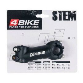 Вынос руля велосипедный 4BIKE TDS-D120A, алюминий, длина 90, угол +17°, диаметр 25.4 мм, ARV-ST-D120A-901725B, изображение  - НаВелосипеде.рф