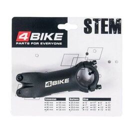 Вынос руля велосипедный 4BIKE TDS-C302, алюминий, длина 90, угол +10°,диаметр 31.8 мм, ARV-ST-C302-901031B, изображение  - НаВелосипеде.рф