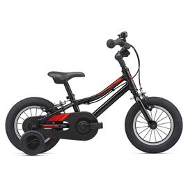 Детский велосипед Giant Animator F/W 12" 2021, Вариант УТ-00264573: Возраст: 3-5 лет (Рост: 90-110 см), Цвет: Black, изображение  - НаВелосипеде.рф