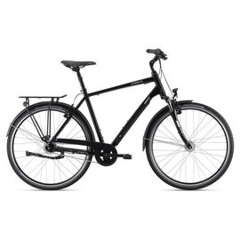Городской велосипед Giant Attend CS 1 GTS 28" 2021, Вариант УТ-00264591: Рама: L (Рост: 176-185 см), Цвет: Black, изображение  - НаВелосипеде.рф