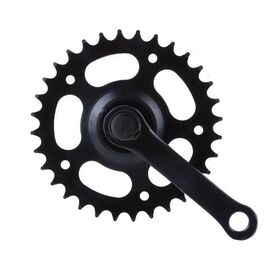 Система велосипедная, 1 скорость, сталь, 12-18", 1/2х3/32 32 Т, 102мм, черный, (5-350750), 5-350712, изображение  - НаВелосипеде.рф