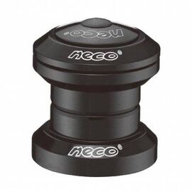 Рулевой набор NECO H711AL, 1-1/8", EC34/28.6 EC34/30 мм, внешний, безрезьбовой, черный, 6-190382, изображение  - НаВелосипеде.рф