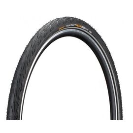 Велопокрышка Continental CONTACT Plus City, 28 x 1.60 (42-622), 3/180TPI, Silver label, черный Reflex, 101341, изображение  - НаВелосипеде.рф