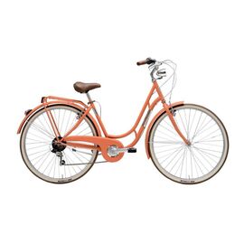 Женский велосипед Adriatica DANISH 6V Lady 28" 2021, Вариант УТ-00265270: Рама: 48 см (Рост: 170-180 см), Цвет: "лососевый", изображение  - НаВелосипеде.рф