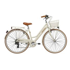 Женский велосипед Adriatica SITY RETRO Lady 28" 2021, Вариант УТ-00265288: Рама: 45 см (Рост: 165-178 см), Цвет: кремовый, изображение  - НаВелосипеде.рф