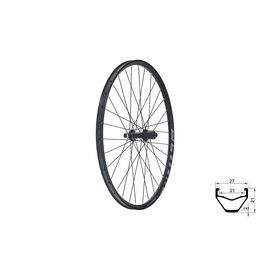 Колесо велосипедное KELLY'S KLS CARTEL DSC R, заднее, 28/29", под дисковый тормоз, чёрный, Wheel rear KLS CARTEL, изображение  - НаВелосипеде.рф