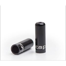 Наконечник для троса Capgo, для диаметра 4 mm, алюминий, черный, 374240, изображение  - НаВелосипеде.рф