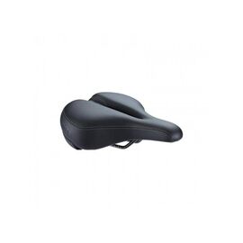 Седло велосипедное BBB SoftShape Relaxed Anatomic, 205x265 mm, Black, 2021, BSD-125, изображение  - НаВелосипеде.рф