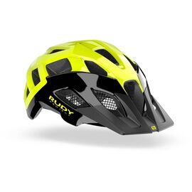 Шлем велосипедный Rudy Project CROSSWAY, Black/Yellow Fluo Shiny, HL760022, Вариант УТ-00250981: Размер: L (59-61 см), изображение  - НаВелосипеде.рф