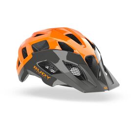 Шлем велосипедный Rudy Project CROSSWAY, Lead/Orange Fluo Shiny, HL760052, Вариант УТ-00250982: Размер: L 59-61 см), изображение  - НаВелосипеде.рф