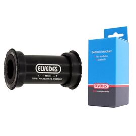 Каретка твист велосипедная Elvedes, BB386 Shimano, 2020084, изображение  - НаВелосипеде.рф