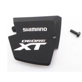 Заглушка шифтера Shimano, правая, для SL-M8000, с винтом, без индикатора, черный, Y03K98080, изображение  - НаВелосипеде.рф