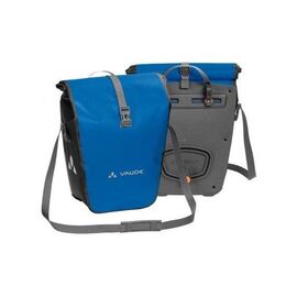 Сумка велосипедная, VAUDE Aqua Back, большая, на багажник, комплект 2 шт, blue, 12411, изображение  - НаВелосипеде.рф