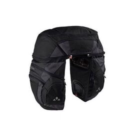 Сумка велосипедная, VAUDE Karakorum Pro, большая, на багажник, black, 15331, изображение  - НаВелосипеде.рф