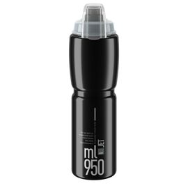 Фляга велосипедная Elite JET MTB, 950 мл, с колпачком, черный, EL0190904, изображение  - НаВелосипеде.рф