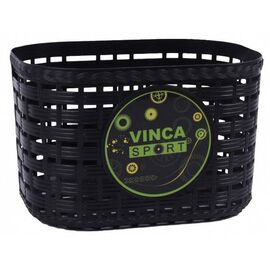 Корзина велосипедная Vinca sport "Робокоп", детская, на руль, черный, P 08 Robocop, изображение  - НаВелосипеде.рф