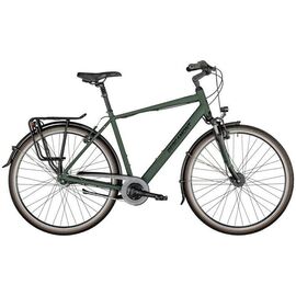 Гибридный велосипед Bergamont Horizon N7 CB Gent 28" 2021, Вариант УТ-00265575: Рама: 52 (Рост: 165-175 см), Цвет: Fir Green, изображение  - НаВелосипеде.рф