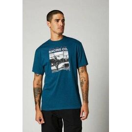 Футболка велосипедная Fox Decrypted SS Tee, короткий рукав, Dark Indigo, 2021, 27000-203-L, Вариант УТ-00265599: Размер: L, изображение  - НаВелосипеде.рф