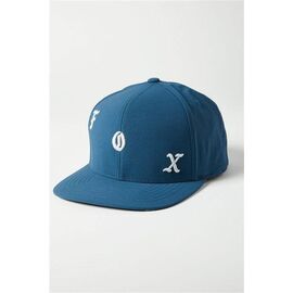Бейсболка велосипедная Fox Chop Shop Snapback Hat, Dark Indigo, 2021, 27086-203-OS, Вариант УТ-00265608: Размер: one size, изображение  - НаВелосипеде.рф