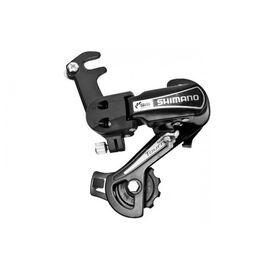Переключатель велосипедный Shimano Tourney RD-TY21-B, задний, 6-8 скоростей, на ось, GS, OEM, 370117, LU084749, изображение  - НаВелосипеде.рф
