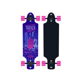 Лонгборд RIDEX Laser 32"X8.75", дерево, ABEC-5 Carbon, SX18573, изображение  - НаВелосипеде.рф