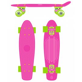 Круизер RIDEX Doll 17"x5", пластик, ABEC-7 Carbon, розовый, SX18601 , изображение  - НаВелосипеде.рф