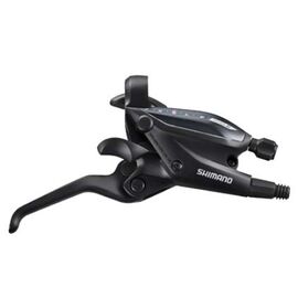 Шифтер/Ручка тормозная велосипедная SHIMANO ALTUS ST-EF505, правый, гидравлическая/манетка, 9 скоростей, черный, ZSM2175, изображение  - НаВелосипеде.рф