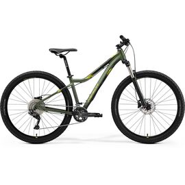 Горный велосипед Merida Matts 7.80 27.5" 2021, Вариант УТ-00266721: Рама: L(19") (Рост: 177-186 см), Цвет: SilkGreen/Lime, изображение  - НаВелосипеде.рф