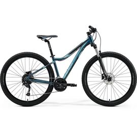 Горный велосипед Merida Matts 7.30 27.5" 2021, Вариант УТ-00266729: Рама: L(18.5") (Рост: 177-186 см), Цвет: Blue/Teal, изображение  - НаВелосипеде.рф