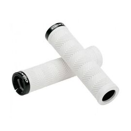 Грипсы велосипедные Giant SOLE-O MTB Grips, белый/черный, 410967, изображение  - НаВелосипеде.рф