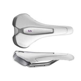 Седло велосипедное Giant LIV CONNECT FORWARD, женское, белый/серебристый, 120000045, изображение  - НаВелосипеде.рф