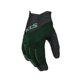 Перчатки велосипедные KELLY'S Cutout long, green, FKE21102, Вариант УТ-00267796: Размер: L, изображение  - НаВелосипеде.рф