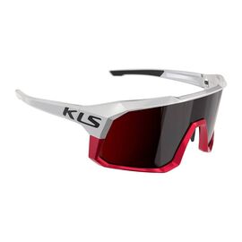 Очки велосипедные KELLYS DICE II, оправа Grilamid TR90, сменные линзы, белые, FKE21121, изображение  - НаВелосипеде.рф