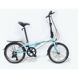 Складной велосипед DAHON Dream D6 20 2021, Вариант УТ-00267839: Рама: мультирама (Рост: 140-184 см), Цвет: Blue, изображение  - НаВелосипеде.рф