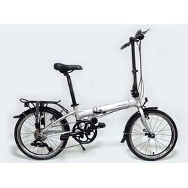 Складной велосипед DAHON Mariner D8 20" 2021, Вариант УТ-00267840: Рама: мультирама (Рост: 142-188 см), Цвет: Brushed, изображение  - НаВелосипеде.рф
