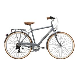 Городской велосипед Adriatica SITY RETRO Man 28" 2021, Вариант УТ-00267842: Рама: 19.5" (50 см) (Рост: 170-180 см), Цвет: орех (кремовый), изображение  - НаВелосипеде.рф