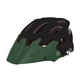 Шлем велосипедный Green Cycle Revenge, взрослый, IN-MOLD, черный-хаки матовый, HC-22, Вариант УТ-00267116: Размер: 54-58 см, изображение  - НаВелосипеде.рф