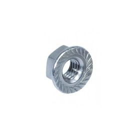 Гайка TRIX оси импортной тормозной втулки 3/8", для ключа 15 мм (2000/10), серебристый, 116, изображение  - НаВелосипеде.рф